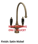 Phylrich Kitchen & Bar Single Hole Only Spout K8158CH-015 Satin Nickel. Fixed Price $220.00.