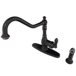 Kingston Brass GSY7706ACLSP American Classic Single Handle Kitchen Faucet. Fixed Price $160.53.