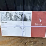 Pfister Corvo One Handle Pull Out Kitchen Faucet F-534-7CVS Stainless Steel New. Fixed Price $79.99.