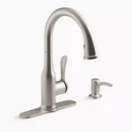 Kohler Motif R23863-SD-VS Pull-down Faucet With /soap Dispenser Pls. Read. Fixed Price $79.88.