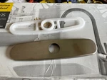 American Standard Fairbury 2S Faucet Stainless Steel Deck Plate Escutcheon Only. Fixed Price $29.95.