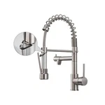 Aimadi Kitchen Faucet With Pull Down Sprayer - Commercial Single Handle High .... Fixed Price $142.54.