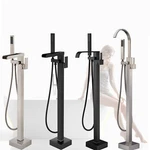 Freestanding Bathroom Filler Bathtub Faucet Clawfoot Mixer Tap W/hand Shower. Fixed Price $69.00.