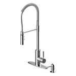 Cahaba CA6113CP Industrial 1-HANDLE Pull-down Kitchen Fa. Fixed Price $364.50.