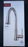 Pfister Classic Stainless Steel Deck-mount Pull-down Kitchen Faucet With Sprayer. Fixed Price $67.15.