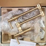 Brizo 62825LF-GL Artesso Wall Mounted Single Hole Kitchen Pot Filler Luxe Gold. Fixed Price $695.00.