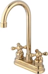 Kingston Brass KB492AX Bar Faucet, 4-3/4" Spout Reach, Polished. Fixed Price $74.95.
