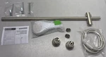 Moen Multi-function Hand Shower Package With Hose & Slide Bar 3669EPBN. Fixed Price $214.97.