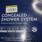 Forclover Single Handle 6-SPRAY Shower Faucet 1.8 Gpm Brushed Gold Complete. Fixed Price $136.61.