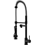 Vigo Zurich 27'' Single Handle Pulldown Sprayer Kitchen Faucet Matte. Fixed Price $127.95.