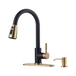 Kitchen Sink Faucet Soap Dispenser High Arc Stainless Steel Single Handle Rv Bar. Fixed Price $101.17.