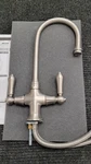 Used Graff Vista Bar Faucet W/ Lever Handles Brushed Nickel G-5250-LM4-BN #2. Fixed Price $135.34.