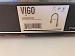 Vigo VG02003MG Brant Single-handle Pull-down Sprayer Kitchen Faucet Matte Gold. Fixed Price $84.99.