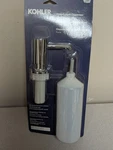 Kohler K-35761-CP Purist Deck Mounted Soap / Lotion Dispenser, Polished Chrome. Fixed Price $59.99.
