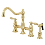 Kingston Brass KS327.ALBS Restoration 1.8 Gpm Widespread Bridge -. Fixed Price $617.47.