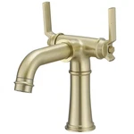 Flg Double Handle Single Hole Bathroom Faucet With Pop-up Drain Kit Included Mod. Fixed Price $55.99.