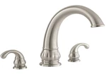 Price Pfister Treviso Roman 9 5/16" Large High Arc Tub Faucet Brushed Nickel. Fixed Price $110.00.