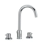 Whitehaus Luxe 8 In. Widespread 2-HANDLE Bathroom Faucet Polished Chrome. Fixed Price $199.99.