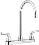 Lynden Modern High Arc Kitchen Sink Faucet - Metallic Plating Over Abs Plastic. Fixed Price $43.11.