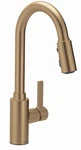 Moen Genta 7882BZG Pull-down Spray Kitchen Faucet One-handle Bronzed Gold. Fixed Price $339.00.