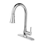 Flow Classic Series Luxury Kitchen Faucet Single-handle Pull-down Sprayer Chrome. Fixed Price $54.99.
