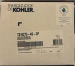 Kohler K-TS10275-4G-CP Forte Shower/tub Trim, Polished Chrome. Fixed Price $99.99.