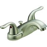 Ez-flo Eastman 10191 Manual Low Arc Bathroom Faucet, 4" Mount, Brushed. Fixed Price $81.90.