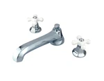 Elements Of Design ES4301P Widespread Deck Mounted Roman Tub Filler Chrome New. Fixed Price $239.99.