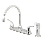 Kingston Brass KB791YLSP Yosemite 8-INCH Centerset Kitchen Faucet With Sprayer. Fixed Price $92.37.