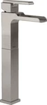 Delta Ara 1 Handle Vessel Bathroom Faucet Stainless-certified Refurbished. Fixed Price $455.62.