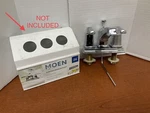 Moen Boardwalk WS84800SRN Bathroom Faucet Spot Resist Nickel Finish. Fixed Price $44.99.