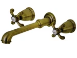 Kingston Brass French Country 2 Handle 3 Hole Roman Tub Faucet Antique. Fixed Price $174.95.