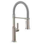 Delta Rhett 18829-SS-DST Pull-down Kitchen Faucet With Spring Spout Stainless. Fixed Price $145.00.