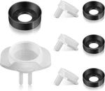 4 Pack 101237 Cup Seal & Diverter Gate Compatible With Moen 3800 Tub Spout,. Fixed Price $11.02.