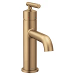 Moen 6145BZG Gibson Bronzed Gold 1-HANDLE Bathroom Sink Faucet Box Dmg. Fixed Price $290.10.