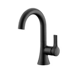 Hole Single-handle Bathroom Faucet With Drain Matte Black By Luxier. Fixed Price $67.95.