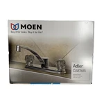 Moen Adler CA87685 Kitchen Faucet Chrome Set 3 Hole Installation. Fixed Price $95.99.
