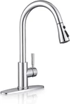 Sink Faucet, Pull Down Kitchen With Sprayer Low Lead Commercial Modern. Fixed Price $128.82.