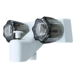 Mobile Home Rv Tub & Shower Faucet With Double Handles, 4" Center, Non-metallic. Fixed Price $28.68.
