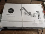 Project Source Chrome Kitchen Faucet W/ Side Sprayer 3 Or 4 Hole Mount # 1159012. Fixed Price $39.99.