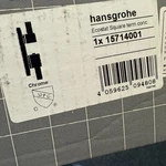 Hansgrohe 15714001 Ecostat Thermostatic Shower Valve Trim, Temp Control, Chrome. Fixed Price $332.02.
