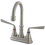 Kingston Brass KS249.ZL Silver Sage Two-handle 2-HOLE Deck Mount Nickel. Fixed Price $263.22.