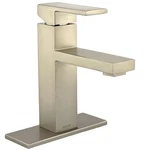 Moen Revyl 84771SRN Spot Resist Brushed Nickel 1-HANDLE Bathroom Faucet Read. Fixed Price $59.98.