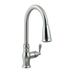 1-HANDLE Pull-down Sprayer Kitchen Faucet W/2-FUNCTION Sprayhead In B.nickel. Fixed Price $76.96.