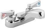 Moen 8210F12 Commercial Two-handle Lavatory Faucet, Chrome. Fixed Price $94.02.