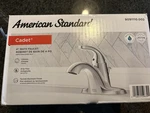 American Standard 9091110.002 Cadet 1-HANDLE Lavatory Faucet 4 In.. Fixed Price $44.95.