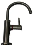 Delta Contemporary Round Hot Dispenser Faucet Black Stainless 1930LF-H-KS. Fixed Price $165.06.