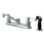 Kingston Brass FB112DPL Paris 1.8 Gpm Standard Kitchen Faucet - Chrome. Fixed Price $94.22.