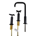 Kohler 14408-3-BL Purist Widespread Bathroom Sink Faucet Matte Black. Fixed Price $499.90.