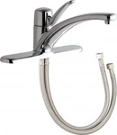 Chicago Faucet 2300-8E34VPABCP Single Lever Kitchen Chrome 1.5 Gpm Deck. Fixed Price $251.17.